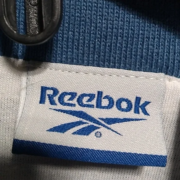 RARE! Vintage Reebok Zip Up Windbreaker Jacket W/Rare Colors Sz.XXL Unisex